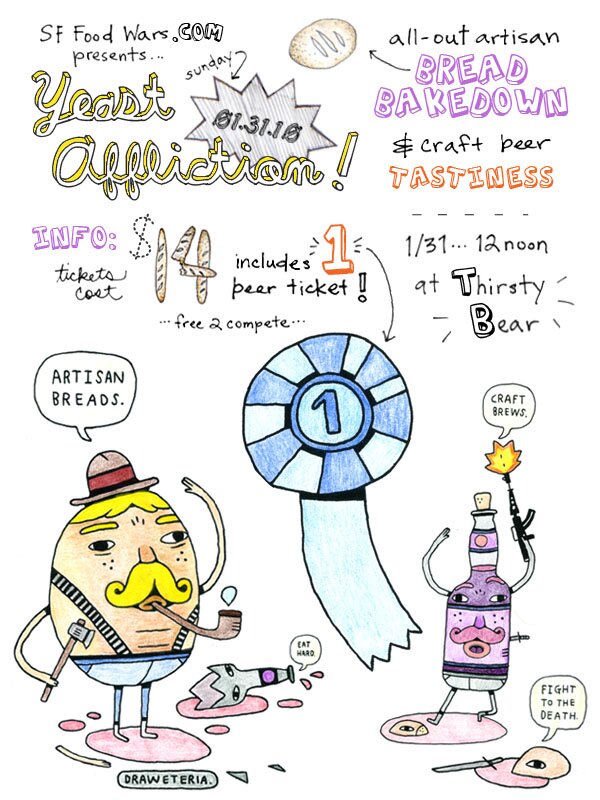 Yeast Affliction! All-out Artisan Bread Bakedown & Craft Beer Tastiness